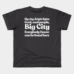 Big City Spacemen 3 Kids T-Shirt